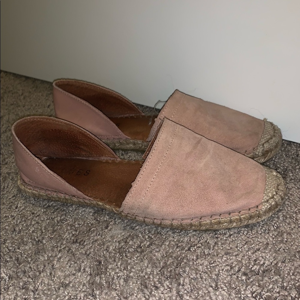 ASOS spadrilles in blush
